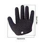 TAIZER 4PCS Gants Pêche Gant Pêche Anti-Coupure Anti-Crevaison Gants Pêche Étanche avec Magnétisme Boucle Gant Chasse Main Gauch