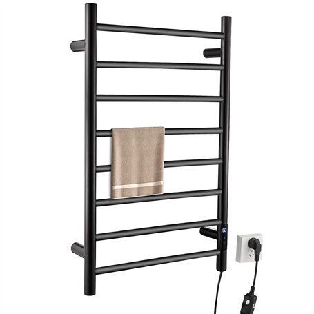 QL Chauffe-Serviettes Électrique avec Minuteur