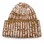 Michael Kors Bonnet pour femme - Bonnet en laine - Bonnet d'hiver - Taille unique - Bonnet tricoté - Laine acrylique douce - Log