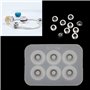 Baiyao Moules à bijoux en résine, moules en silicone pour bijoux DIY moule en silicone pour décoration artisanale, fabrication d