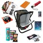 Zology Paniers Sièges Pliant Camping Chaise Tabouret Sac à Dos avec Refroidisseur Isolé Sac de Pique-Nique Camouflage Portable R