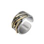 KONFEN Bague Argent Homme
