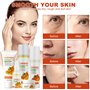 HASAIKA® Set de Soins, Set de soins au curcuma, Set de soins du visage au curcuma, produits de soins du visage hydratants et aff