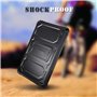 FINTIE Coque Antichoc pour Samsung Galaxy Tab A 10.1 2019 SM-T510/SM-T515 avec Protection d'Écran Intégrée, Étui avec Couvre-béq