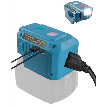 TPDL Onduleur de puissance 200 W pour batterie Makita 18 V