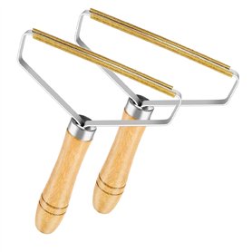 Brosse Manuel Anti Poil Lot de 2