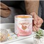 OGEEON Idee Cadeau Noel Original Mug Cadeau Anniversaire Femme Personnalisé Meilleure Maman du Monde Tasse Femme Noel