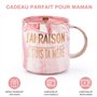 OGEEON Cadeau Fete des Meres Original Cadeau Anniversaire Femme Mug J'Ai RAISON-JE SUIS TA MÈRE Idee Cadeau pour Maman Noel
