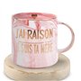 OGEEON Cadeau Fete des Meres Original Cadeau Anniversaire Femme Mug J'Ai RAISON-JE SUIS TA MÈRE Idee Cadeau pour Maman Noel