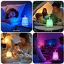 Diboniur Lampe de Chevet Enfant Tactile Veilleuse LED, Rechargeable Veilleuse Bébé Maternité avec 13 Couleurs, Veilleuse Adulte 