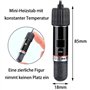 GERUI Chauffage d'aquarium USB 10 W - Mini barre chauffante avec thermostat - Chauffage tortue d'aquarium pour petits aquariums