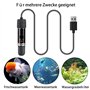 GERUI Chauffage d'aquarium USB 10 W - Mini barre chauffante avec thermostat - Chauffage tortue d'aquarium pour petits aquariums