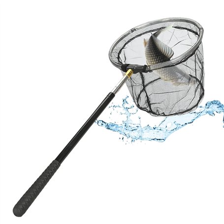 PRITOK Épuisette télescopique - Filet papillon - Épuisette de pêche : accessoires de pêche en plein air - Épuisette pour enfants