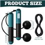 Jump Rope Réglable avec Compteur Calories et Minuterie LCD écran M