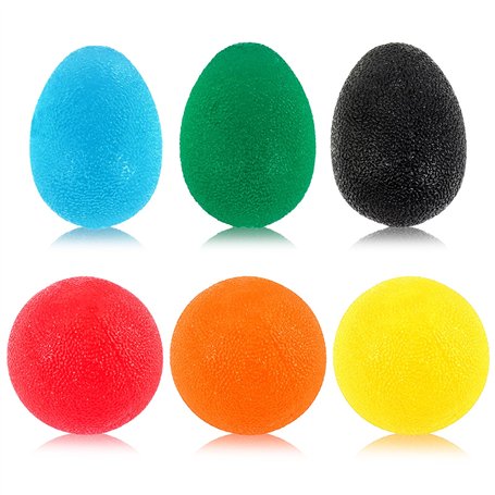 UZSUZZ Lot de 6 Balle Anti-Stress