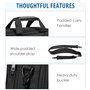 EMPSIGN Sacoche pour ordinateur portable 17,3" PC Imperméable Mallette Business Sac à bandoulière extensible pour homme pour aff