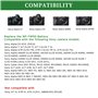 Gonine AC-PW20 Adaptateur Secteur NP-FW50 Kit de Batterie factice pour Sony Alpha ZV-E10 A7 A7R A7S A7II A7RII A7SII A6500 A6400
