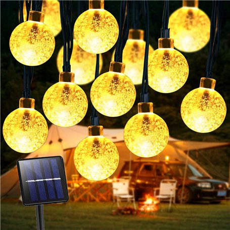 BBLTIFF 12M 60 LED Guirlande Lumineuse Exterieure