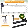 IP65 Étanche 8 Modes Guirlande Solaire Exterieur