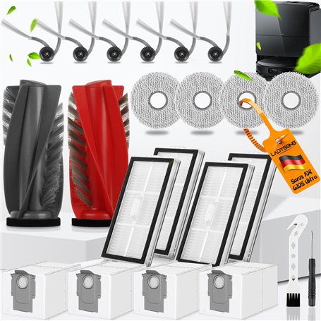 Accessoires de Rechange pour Roborock Saros 10R/ G20S Ultra Robot Aspirateur