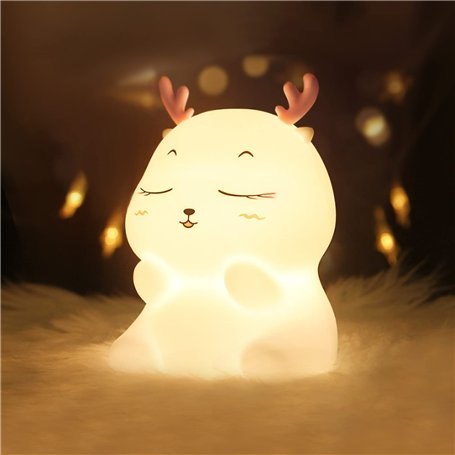 Diboniur Veilleuse Enfant Rechargeable Veilleuse Bébé Lampe