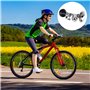 Hudiepan Klaxon Velo, Sonnette Vélo, Vélo Air Horn, Klaxon Rétro en Métal pour Le vélo, Sonnette Trompette Vélo, avec Collier de