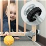 4pcs Fixation par Pression pour la Barrières d’escaliers et de Portes Barrière de Bébé Fixation de la Barrière de Sécurité pour