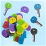 40PCS Key Cap, Capuchon En Plastique, Capuchon De Clé De Couleur (8 Couleurs)