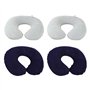 SLAXJNE Lot De 4 Oreillers Gonflables pour Le Cou