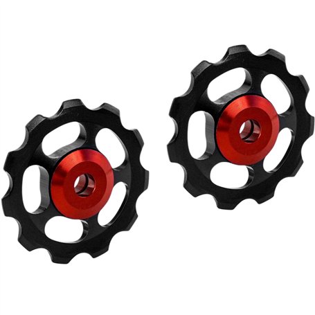 Lot de 2 poulies de dérailleur arrière