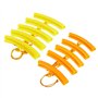 Protection de Jante, Protège Bord de Roue pour Montage des Pneus de Moto Auto Vélo (x 5) (Couleur : Orange)