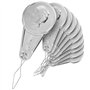 Lot de 10 enfile-aiguille classique pour machine à coudre et main