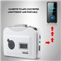 Tosuny Lecteur de Cassettes - Cassette Bande à MP3 convertisseur Lecteur de Cassettes Portable USB Capteur Audio de Musique, Lec