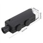Microscope de Poche, 60-100X Réglable LED Éclairé Microscopes Poche Loupe Portable Loupe pour Observation, Mini Microscope Porta
