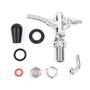 DeWin Tireuse Réglable Robinet Bière, Chromé G5/8 Keg Bière Brassage Robinet pour Restaurants de Bar à Domicile