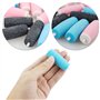 Lot de 12 Rouleaux de Remplacement, Pieds Remplacement Rouleaux Têtes Recharges, 3 Types de Rugosité, Pierre Ponce pour Pedicure