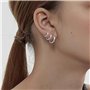 VZUHSW 3 Paires Boucles d'oreilles Créoles en Acier Inoxydable Boucles d'oreilles Cercles Cartilage Anneaux de Nez Lèvres pour F