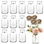 Otauoaea Lot de 12 Mini Vases en Verre