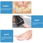 Rapeuse Pieds Electrique, Ponceuse Pied, Râpe Électrique Pour Callosités Ipx7 Avec 2 Vitesses, Rape Pieds Avec 3 Rouleaux De Rec
