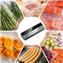 Machine a Emballer Sous Vide, Machine Sous Vide, Appareil Sous Vide Alimentaire, avec 10 Sacs Sous Vide, Affichage Numérique LED
