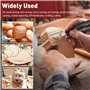Sculpture Sur Bois Jeu de Mèches pour Outil Rotatif Compatible Avec Dremel, Outils de Sculpture en Bois Avec Tige de 3mm Pour Br