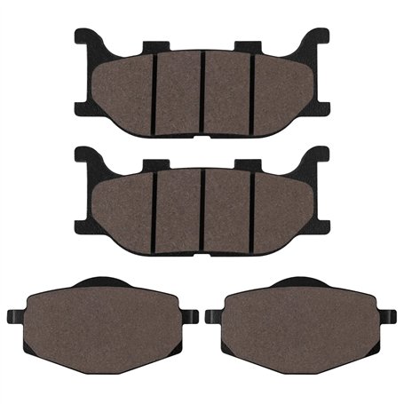 Cyleto Plaquettes de Frein Avant et Arrière pour Yamaha TDR125 TDR 125 1993 1994 1995 1996 1997 1998 1999 2000 2001 2002 2003
