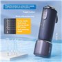CARER SPARK Hydropulseur Dentaire - Irrigateur Oral Professionnel avec Mode Autonettoyant 4 Modes & 5 Buses Fonction USB Recharg