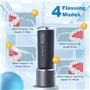 CARER SPARK Hydropulseur Dentaire - Irrigateur Oral Professionnel avec Mode Autonettoyant 4 Modes & 5 Buses Fonction USB Recharg