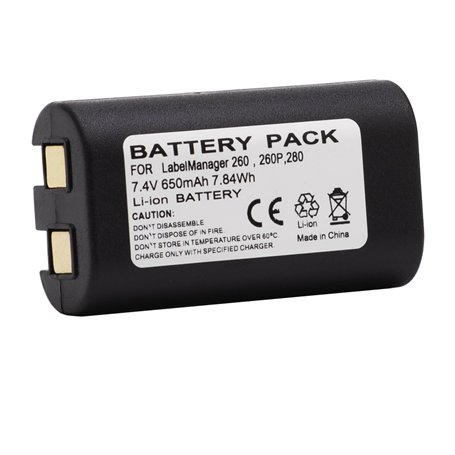 Fayerkar Batterie Li-ion compatible avec Dymo LabelManager 260