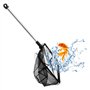 INNAL Épuisette Télescopique 26-45 CM Epuisette Aquarium Mini Réglable Poissons Télescopiques Net Petite Epuisette Aquarium pour