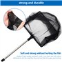 INNAL Épuisette Télescopique 26-45 CM Epuisette Aquarium Mini Réglable Poissons Télescopiques Net Petite Epuisette Aquarium pour