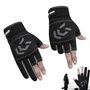 NJDBBZIJS 1 Paire Gants 3 Doigts Exposés Antidérapant Gants De Pêche À Trois Doigts Gants Vélo Respirant Protection Solaire Ajus