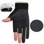 NJDBBZIJS 1 Paire Gants 3 Doigts Exposés Antidérapant Gants De Pêche À Trois Doigts Gants Vélo Respirant Protection Solaire Ajus