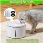 Amzeeniu Filtre Fontaine eau Chat,24 Packs Filtre Fontaine Chat,Remplacement de la Fontaine de Chat,Filtres De Remplacement pour